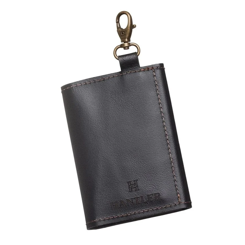 The Hantler Memory card holder Black / Brass, 3x SD + 2x CF