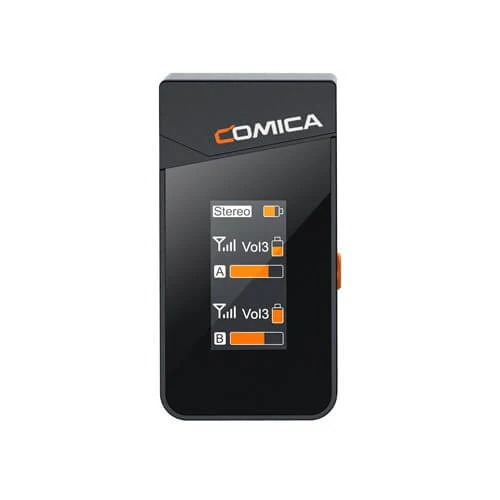 Comica 2.4G Mini Wireless Microphone - 2 Sender + Ladekoffer
