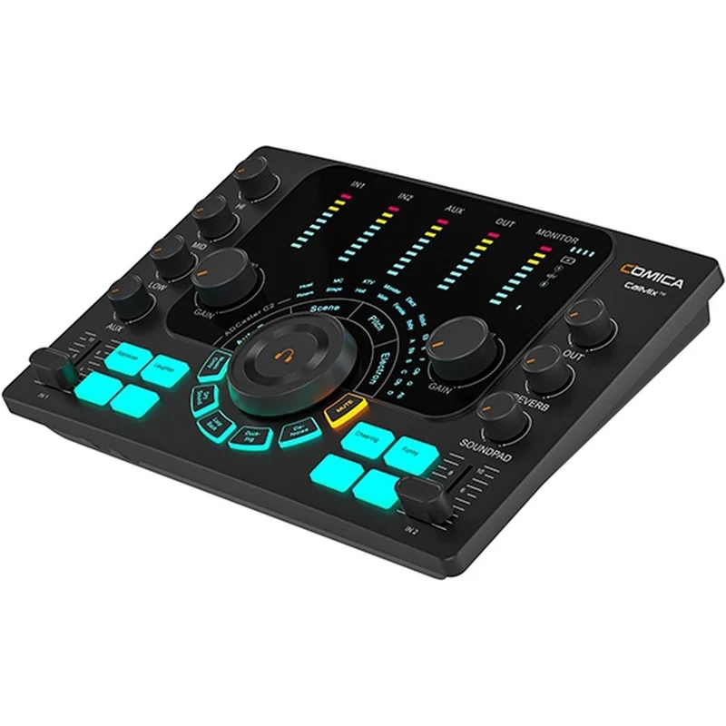 Comica Audio-Mixer für Streaming, Podcast und Aufnahme