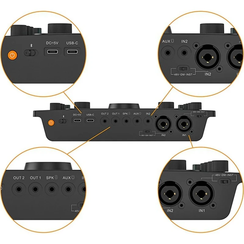 Comica Audio mixer for streaming, podcast and recording