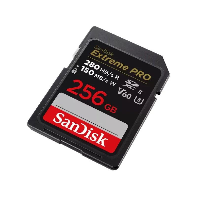 SanDisk Pro 256GB V60 UHS-II SD Card 280/150MB/s