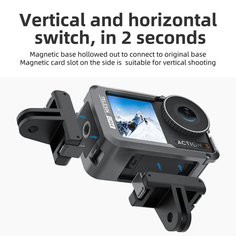 Telesin Metal cage for DJI Osmo Action 3