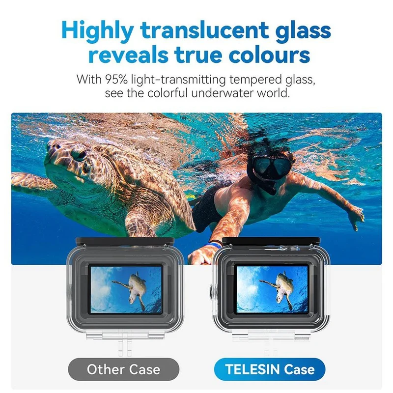 Telesin Waterproof case All Scene for GoPro 9/10/11/12