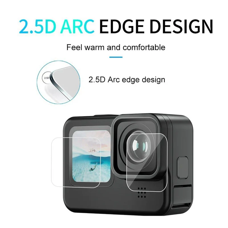 Telesin Screen protector tempered glass for GoPro 9/10/11/12