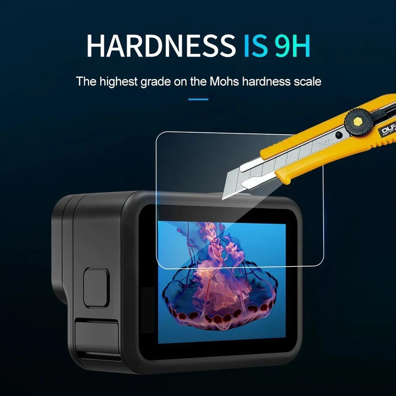 Telesin Screen protector tempered glass for GoPro 9/10/11/12