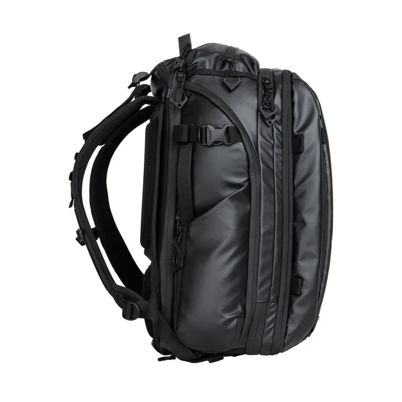 WANDRD Transit 45L Travel Backpack Black Essential+ Bundle