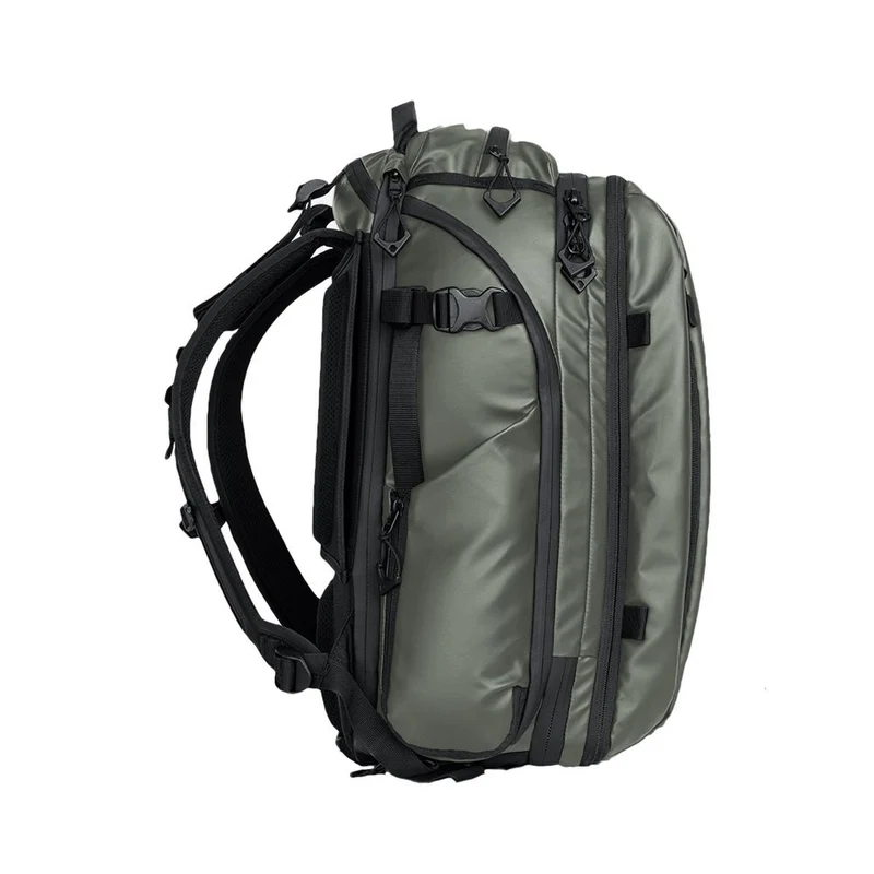 WANDRD Transit 35L Travel Backpack Wasatch Green