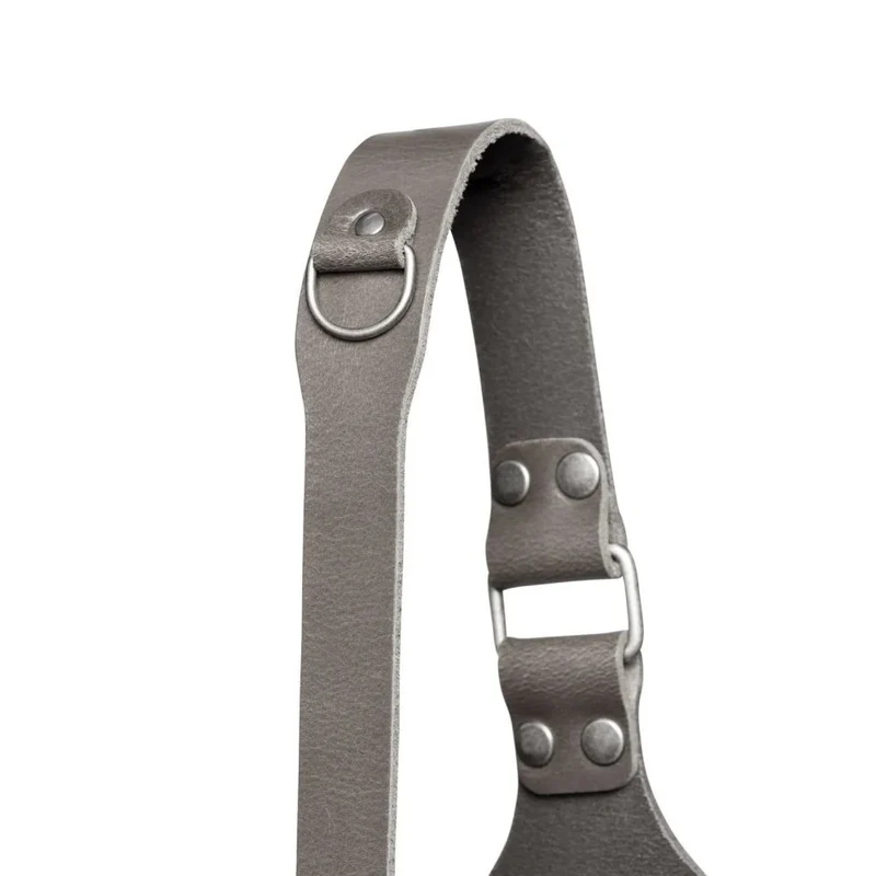 The Hantler Dual camera harness Stone Gray / Brass, Regular