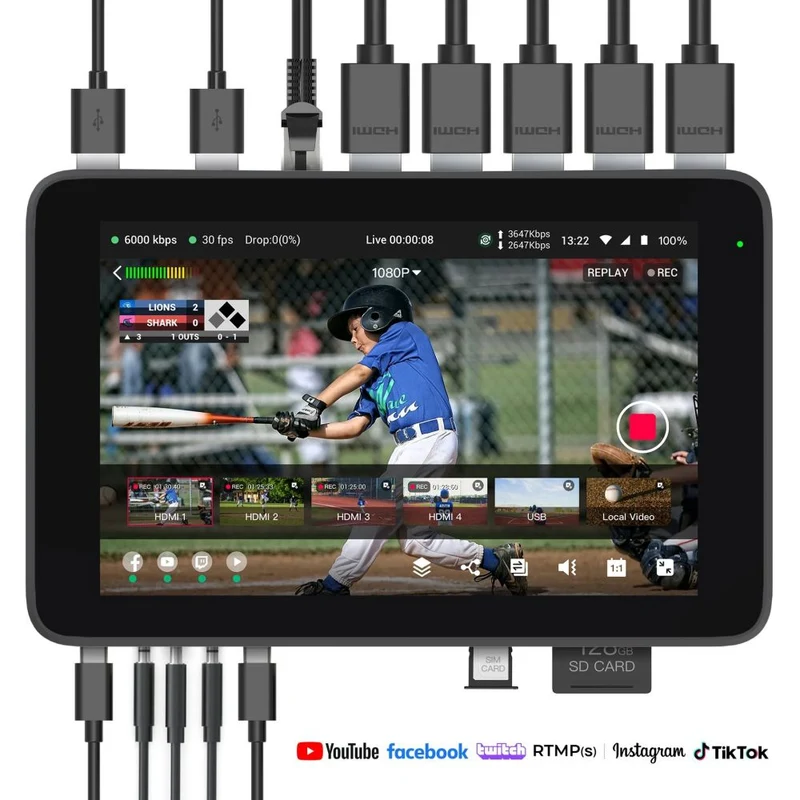 YoloLiv YoloBox Ultra 4K live streaming device