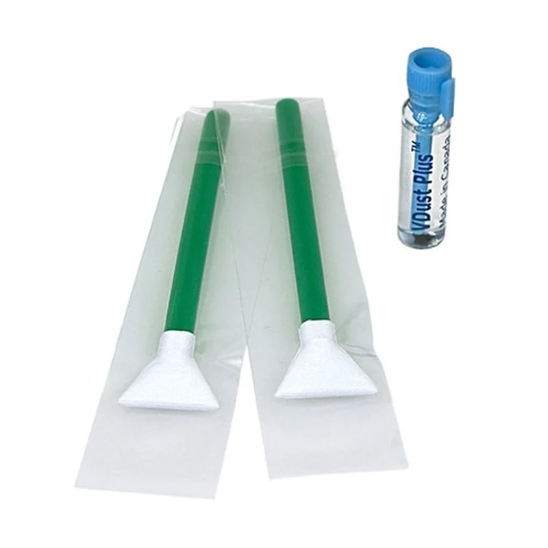 Visible Dust EZ Sensor Cleaning Kit Mini 1.0ml Vdust Plus + 1.6x/16mm Green MXD-100 Vswabs