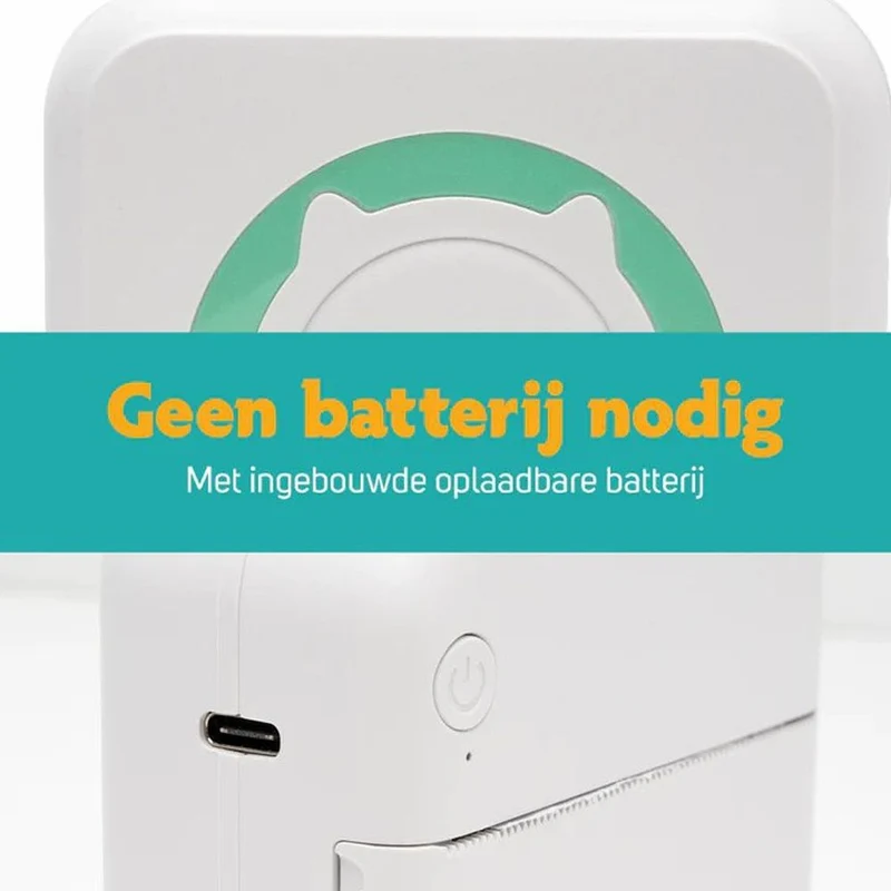 Pora&Co Mini-Fotodrucker für Smartphone, grün