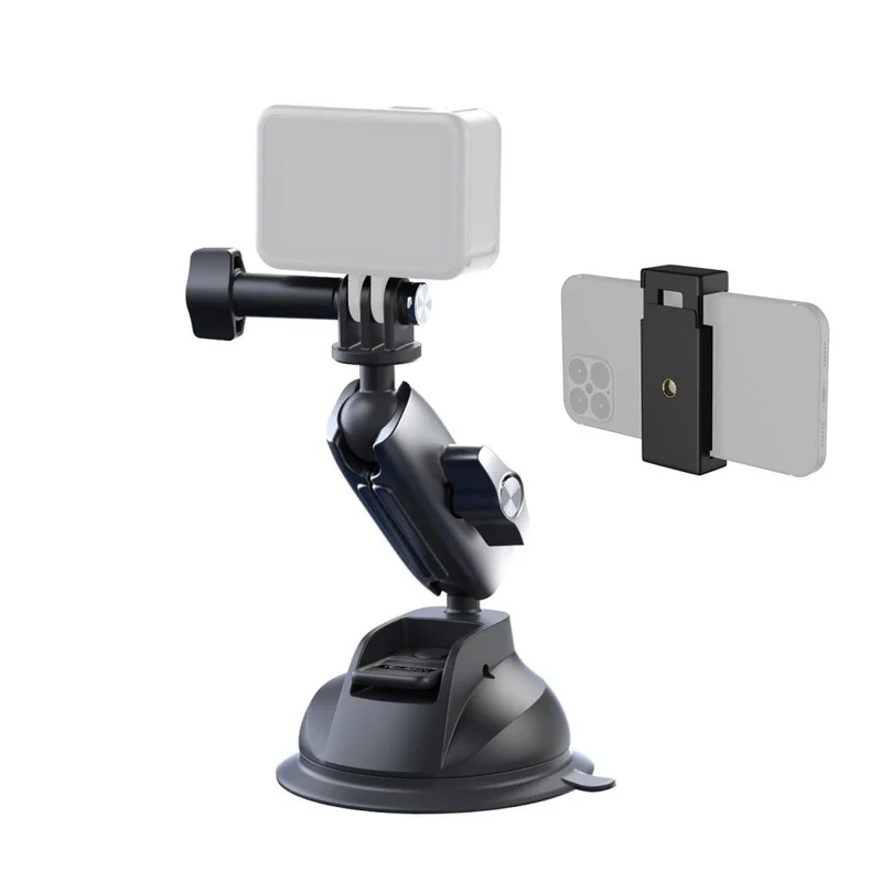 Telesin Verstellbarer Saugnapf für GoPro