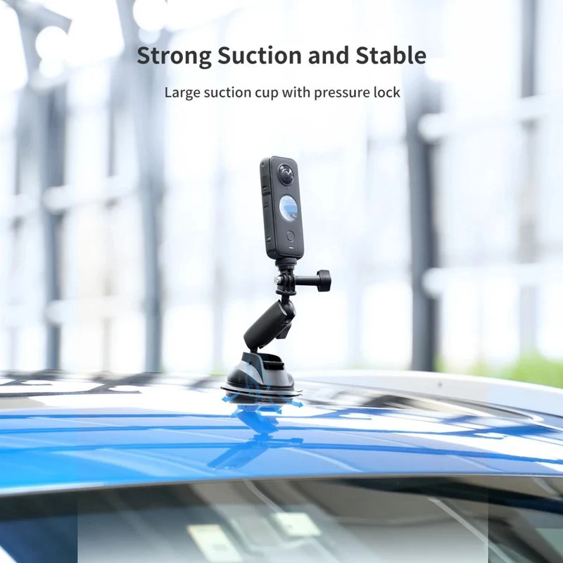 Telesin Verstellbarer Saugnapf für GoPro