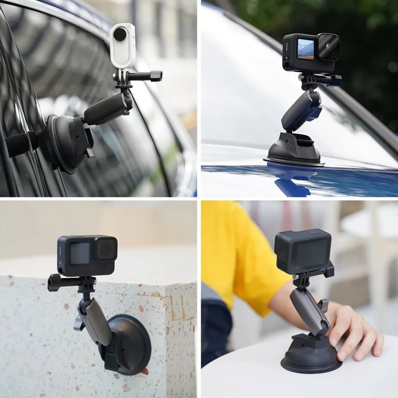 Telesin Verstellbarer Saugnapf für GoPro