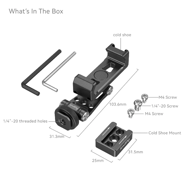 SmallRig Phone holder for DJI Gimbals 4301