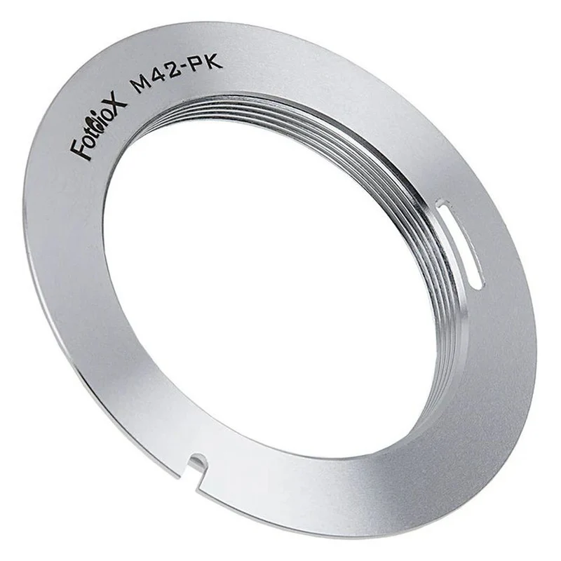Fotodiox Pro Objektiv Mount Adapter - M42 Typ 1 Screw Mount SLR Objektiv auf Pentax K (PK) Mount SLR Kameragehäuse