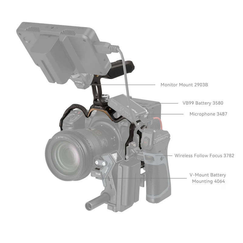 SmallRig 4317 "Night Eagle" Cage Kit for Nikon Z8