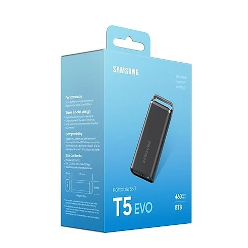 Samsung Portable SSD T5 EVO 8TB schwarz