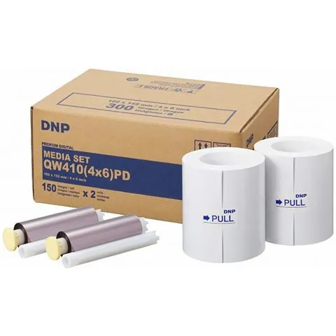 DNP Papier 300 Prints Premium 10x15 für DP-QW410