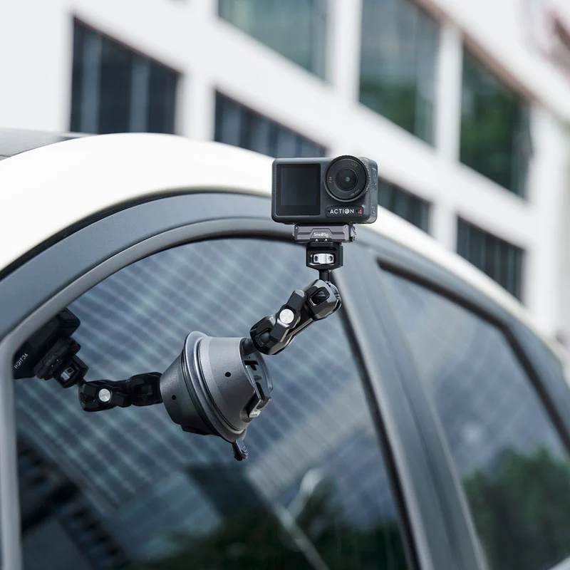 SmallRig 4275 Tragbare Saugnapfhalterung für Actionkameras/Mobiltelefone SC-1K