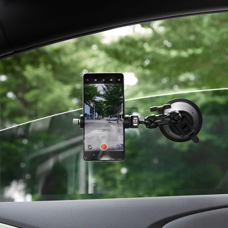 SmallRig 4275 Tragbare Saugnapfhalterung für Actionkameras/Mobiltelefone SC-1K