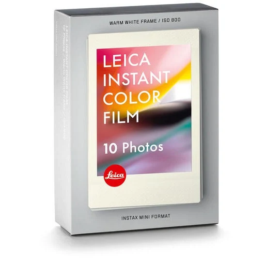 Leica 19677 Instant Farbfilm, warmweiß (Einzelpackung / 10 Dias)