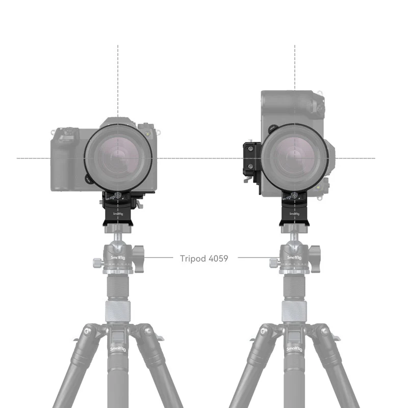 SmallRig 4305 Rotatable Horizontal-to-Vertical Mount Plate Kit for FUJIFILM GFX Series