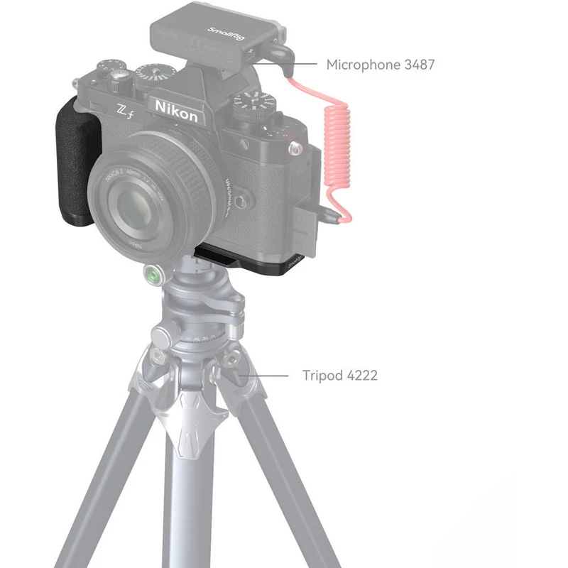 SmallRig 4262 L-förmiger Handgriff für Nikon Z f