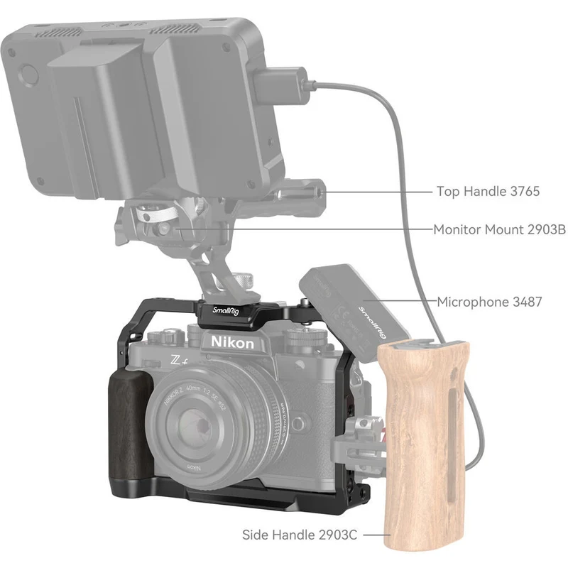 SmallRig 4261 Camera Cage for Nikon Z f