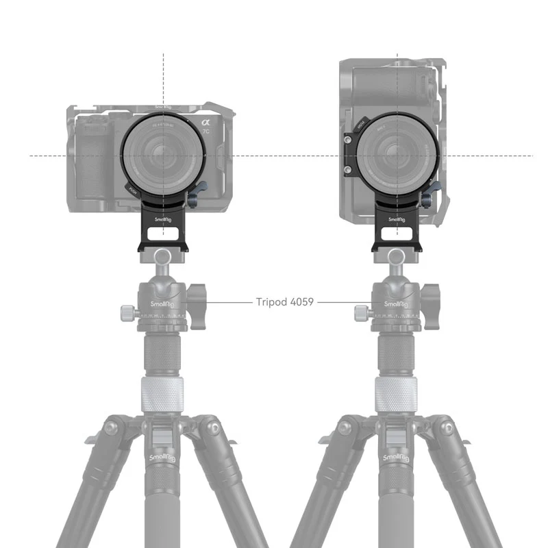 SmallRig 4424 Horizontal-to-Vertical Mount Plate for Sony Alpha 7C II / 7CR