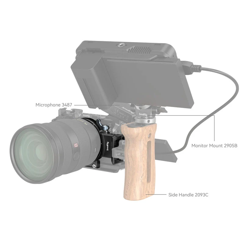 SmallRig 4424 Horizontal-to-Vertical Mount Plate for Sony Alpha 7C II / 7CR