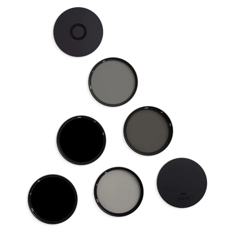 Urth 62mm ND2, ND4, ND8, ND64, ND1000 Objektivfilter Kit (Plus+)