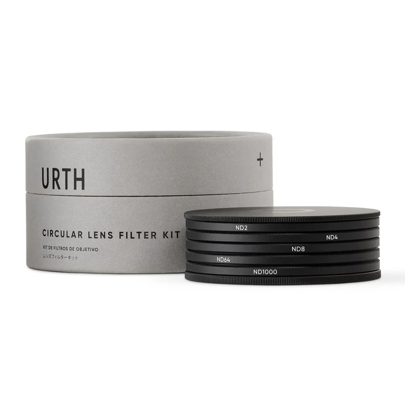Urth 55mm ND2, ND4, ND8, ND64, ND1000 Lens Filter Kit (Plus+)