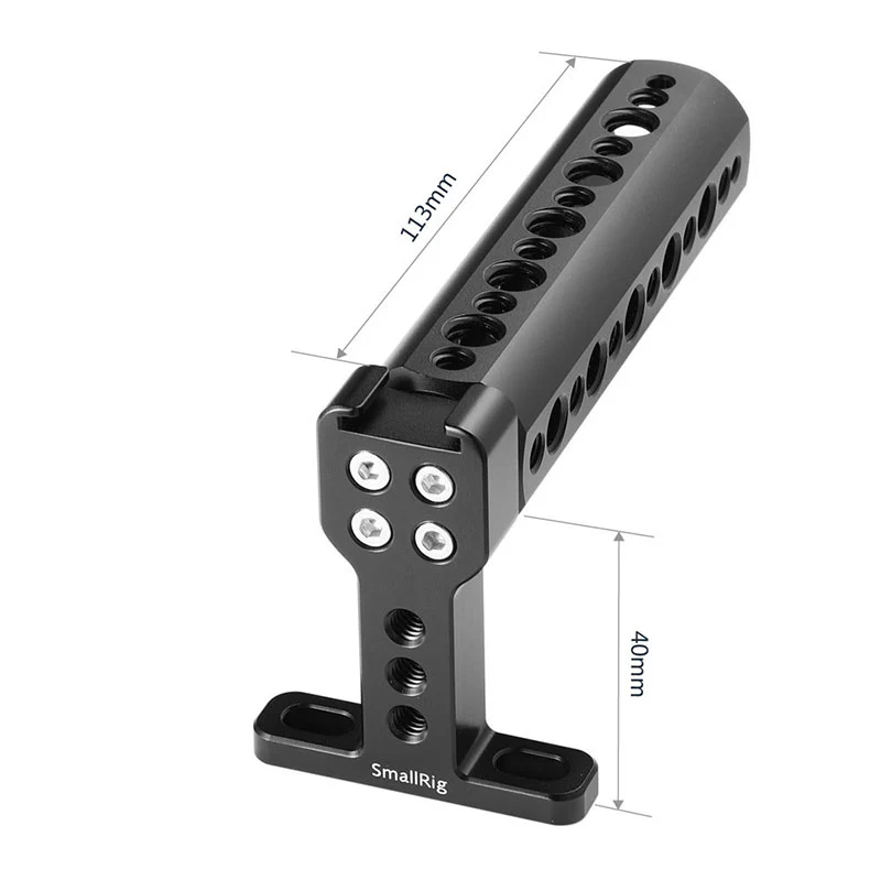 SmallRig 1638 Top Handle with Cold Shoe (Cheese)