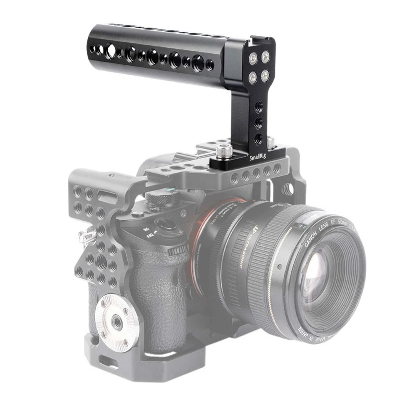 SmallRig 1638 Top Handle with Cold Shoe (Cheese)