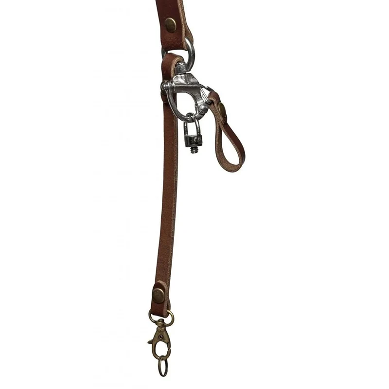 The Hantler Camera Shoulder strap Brandy / Brass, Regular