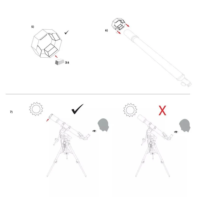 Explore Scientific Sun Catcher Solar Filter for 110-130mm telescopes