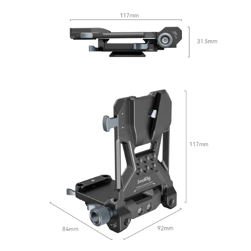 SmallRig Kompaktes V-Mount Akku-Montagesystem 4064