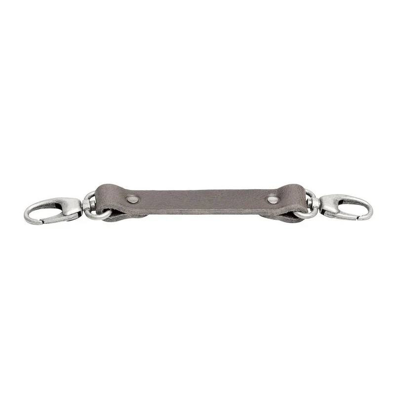 The Hantler Chest strap Stone Gray / Old silver, 22cm