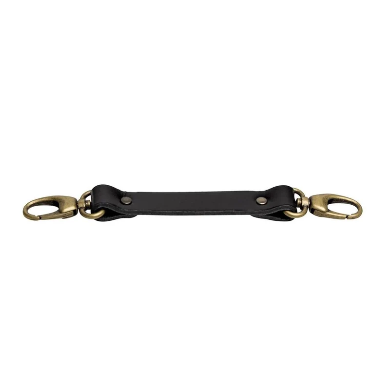 Der Hantler Brustgurt schwarz/messing, 22cm