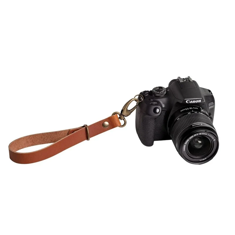 The Hantler Wrist strap Chestnut / Brass