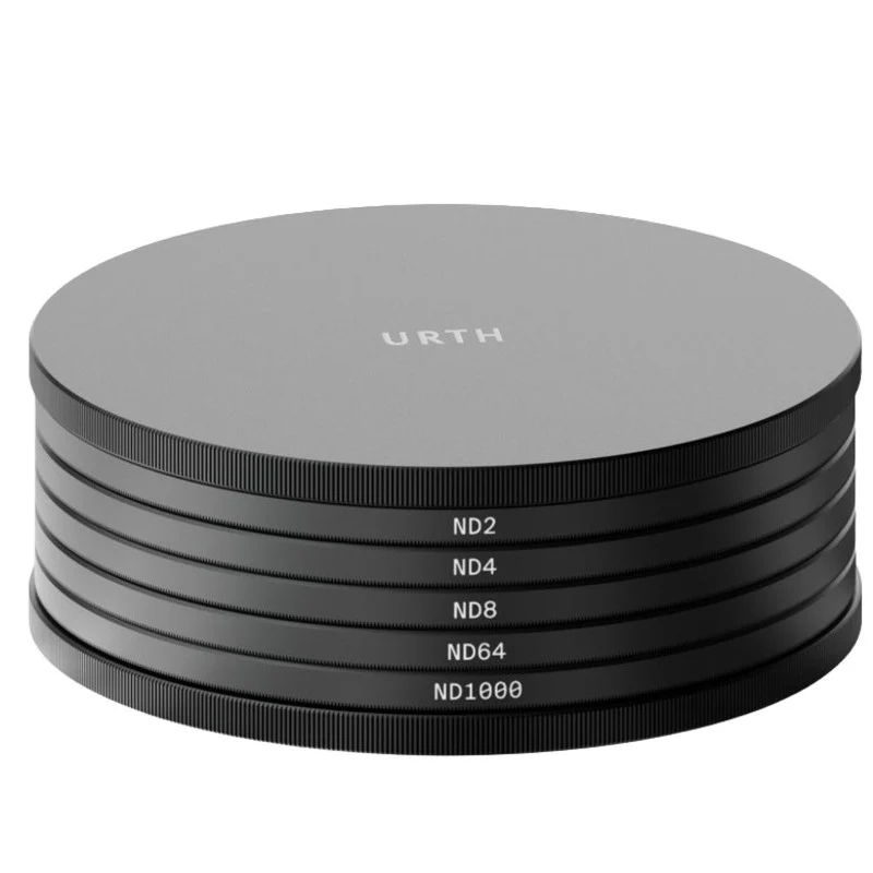 Urth 49mm ND2, ND4, ND8, ND64, ND1000 Objektivfilter Kit (Plus+)