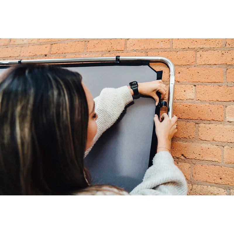 Manfrotto EzyFrame background 2 x 2.3m grey