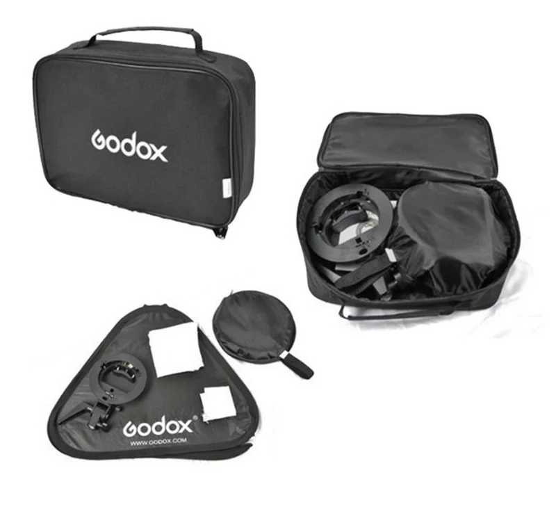 Godox S-Type Bracket + Softbox 80x80cm + Grid