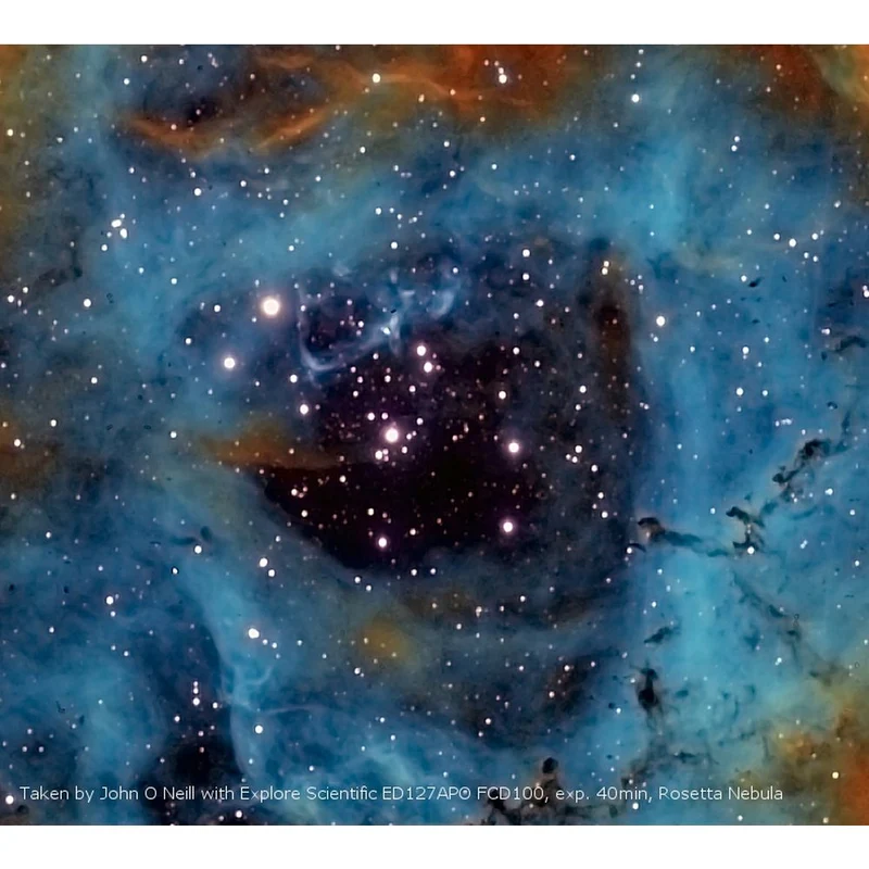Explore Scientific ED APO 127mm Triplett-Apochromat f/7.5 FCD-100 CF HEX