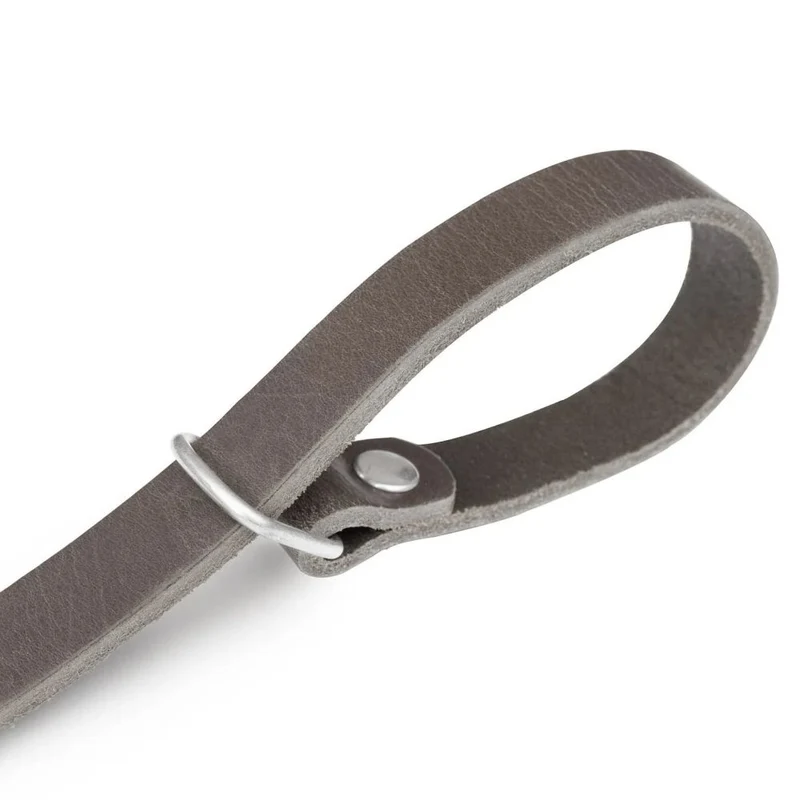 The Hantler Wrist strap - quick release Stone Gray / silver