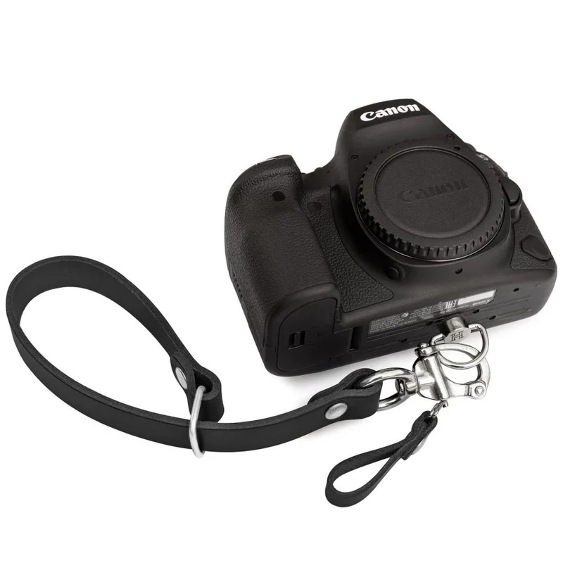 The Hantler Wrist strap - quick release black/silver