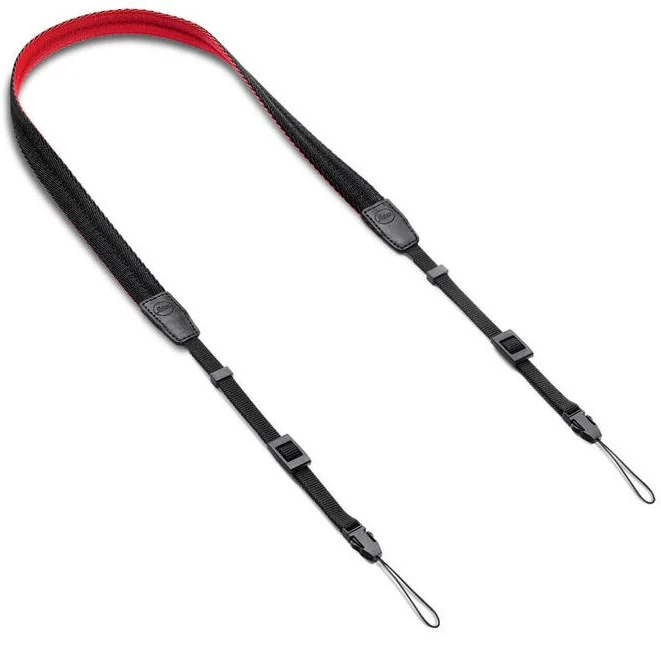 Leica Carrying strap SOFORT, black-red