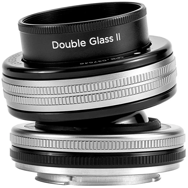 Lensbaby Twist 60 + Double Glass II Optiktauschkit für Canon EF Mount