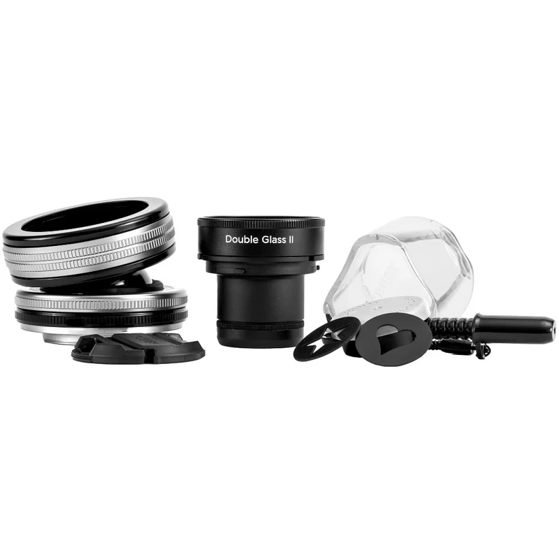 Lensbaby Twist 60 + Double Glass II Optic Swap Kit for Sony E Mount